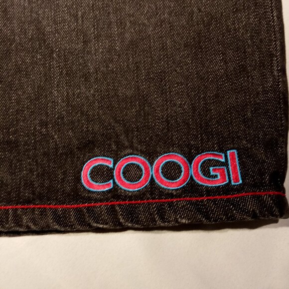 COOGI Shorts Men's 42  Monsters & Dragons  Embroidered  Y2K  Baggy  Hip Hop EXC - Picture 7 of 12